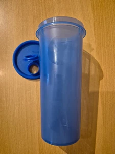 Tupperware Wassermax, Wassermann, Getränkebehälter, 1 Liter, blau - Bild 1 von 1