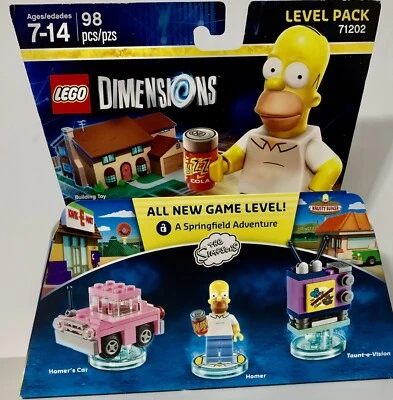 LEGO Dimensions A Springfield Adventure Great Fun Pack  71202 Kids Building Toy - Image 1 of 4