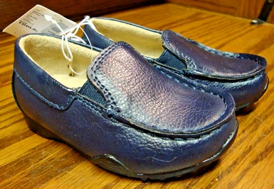 Nuevo con etiquetas Zapatos de vestir mocasines azules para niños pequeños talla 6T / 5,75" The Children’s Place AA3 Foto 1 de 4