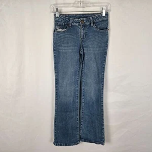 Zana Di Jeans Girl's 12 Blue Medium Wash Straight Leg - Picture 1 of 16