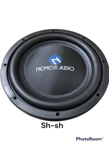Subwoofer para automóvil Nemesis Audio NA-12SLM V.2 12" montaje poco profundo 500 vatios rms dvc - Imagen 1 de 4