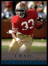 2000 Upper Deck Legends 72 Roger Craig  San Francisco 49ers  Football Card