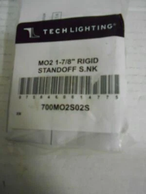 (1 Pc) TECH LIGHTING 700MO2S02S Mono Rail MO2 1-78" standoff Satin Nickel  - Image 1 of 4