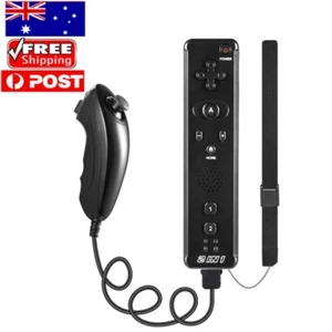 Wireless Wii Motion Plus Remote Controller Nunchuck Nintendo Wii & Wii U Games - Picture 1 of 10