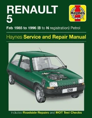 Renault 5 Petrol (Feb 85 - 96) Haynes Repair Manual by Haynes Publishing - Immagine 1 di 2