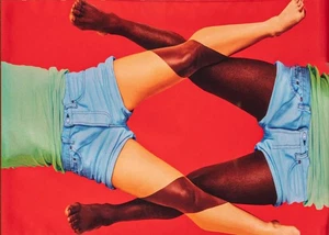 Alfombra Seletti Par de Piernas Poliéster 194x280cm TOTALMENTE NUEVA £1316 RRP - Imagen 1 de 6