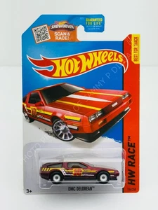 Hot Wheels 2015 SUPER Treasure Hunt DMC DELOREAN Red NEW in BLISTER !!! - Picture 1 of 2