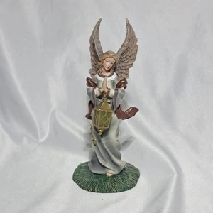 Thomas Kinkade Resin Figurine Angel Of Light 2007 Hawthorne Village 6.5" - Picture 1 of 6