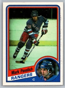 Mark Pavelich 1984-85 Topps HOCKEY #113 New York Rangers - Picture 1 of 2