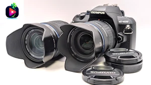 [NEUWERTIG] Olympus EVOLT E-420 10MP Four Thirds schwarz + Objektiv 14-42mm... - Bild 1 von 24