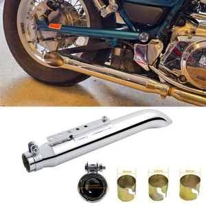 20" Motorcycle Exhaust Pipe Muffler For Suzuki VS 800 700 750 1400 1500 Intruder - Picture 1 of 14