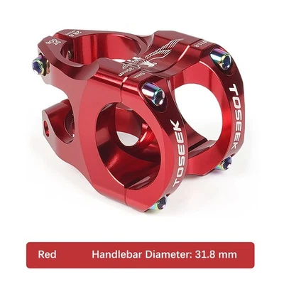 Vástago de manillar de bicicleta de aleación de aluminio de 0° 35 mm para ciclismo de carretera Foto 1 de 4