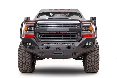 Fab Fours GM15-X2850-1 Matrix Front Bumper Fits Sierra 2500 HD Sierra 3500 HD - Изображение 1 из 4