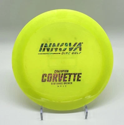 Innova Champion Corvette Distance Driver Yellow 174g Disc Golf - Image 1 of 3