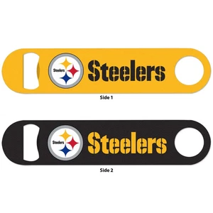 PITTSBURGH STEELERS TWO-SIDED METAL BOTTLE OPENER NEW WINCRAFT 👀🔥 - Picture 1 of 1