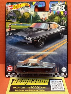Dodge Hemi Challenger 2020 Hot Wheels Premium - Boulevard - 70 - HKF25 Foto 1 de 4