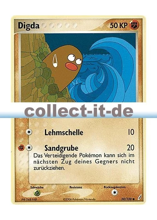 Pokemon EX Crystal Guardians 50/100 - Digda Deutsch - Bild 1 von 1