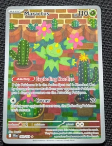 Pokémon TCG Journey Together Illustration Rare Maractus 160/159 NM - Picture 1 of 2