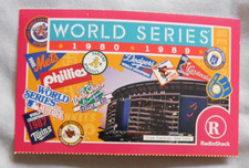 1980-1989 World Series Postcard Radio Shack