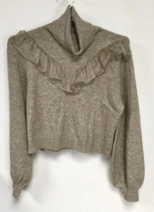 Women's VICI Beige taupe colorful Sweater Size S - Picture 1 of 13