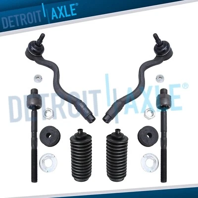 Inner Outer Tie Rod Tierods + Boot Kit for BMW 318is 318ti 323i 325is 328is Z3 - Image 1 of 4