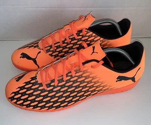 Męskie buty piłkarskie Puma Spirit III TT szokujące pomarańczowo-czarne rozmiar 12 106069-05 - Zdjęcie 1 z 8
