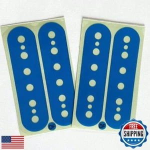 Pegatinas para pastillas Humbucker // DiMarzio DP100 F-Spaced - Azul - Imagen 1 de 3