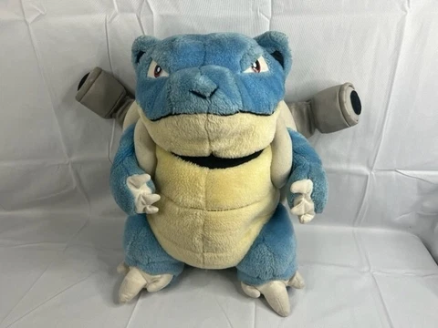 Pokemon BLASTOISE Official Nintendo Plush/Stuffed Toy Vintage 1999 Cover