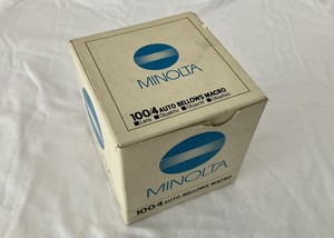 Minolta MD 100mm F4 Auto Bellows Rokkor Macro Close Up Manual Focus Lens
