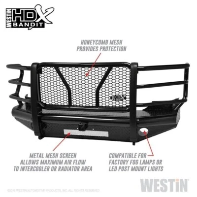 Parachoques delantero Westin 58-31115 HDX Bandit para Ford F-250 Super Duty 11-16 Foto 1 de 4