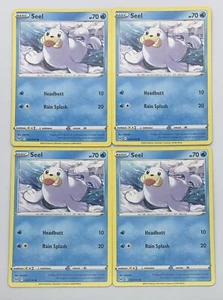 POKEMON TCG ORIGEN PERDIDO Seel x4 4x Juego Común #033/196 Paquete Nuevo Casi Nuevo! - Imagen 1 de 1