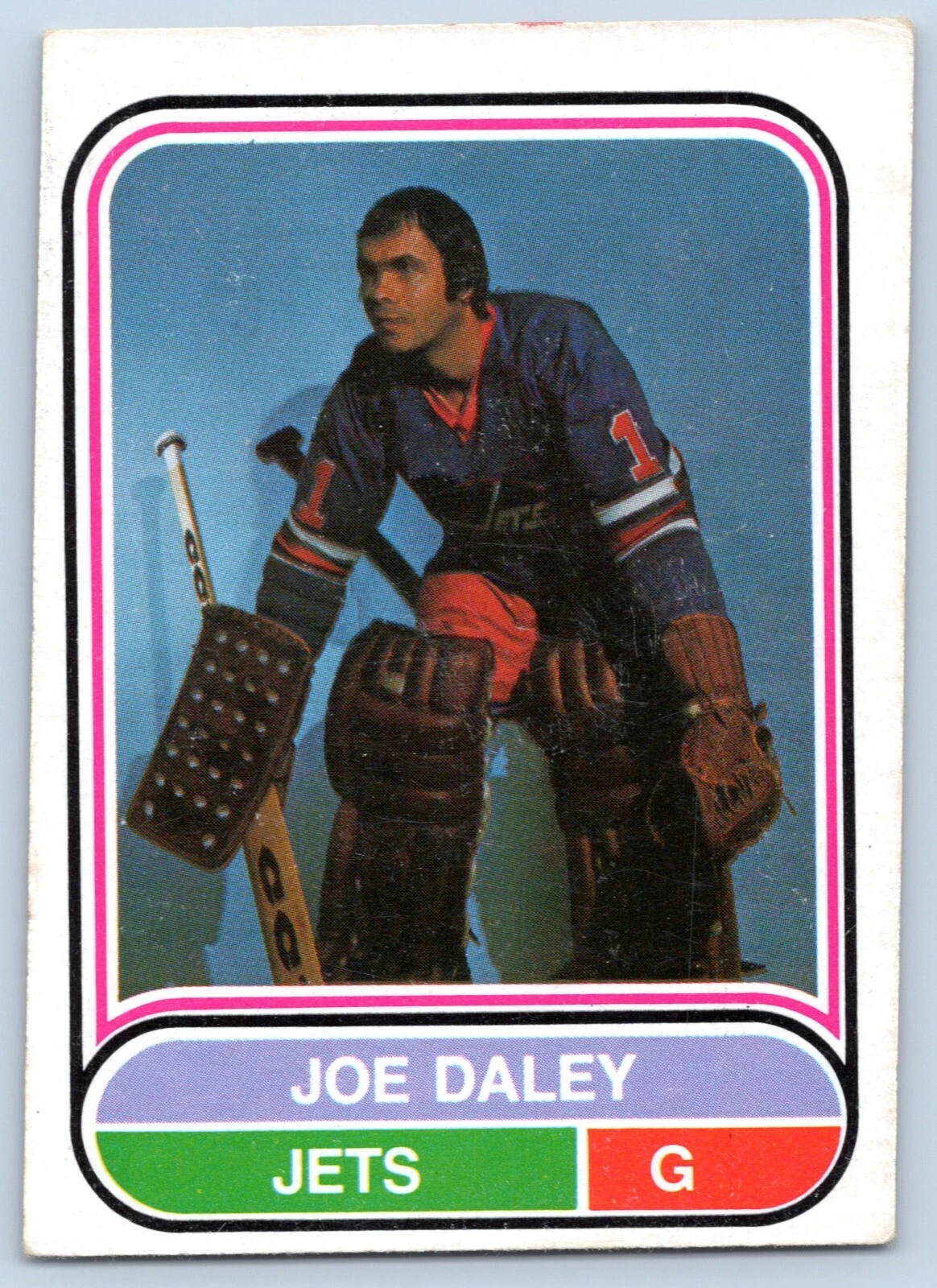 JOE DALEY 1975-76 O-PEE-CHEE WHA 75-76 NO 101 VGEX+            50829