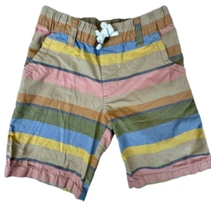 Carter's Boys Pull-On Striped Shorts Size 6 Multicolor Casual Summer Cotton - Picture 1 of 8
