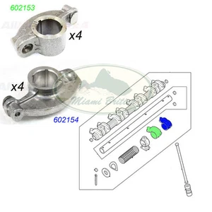 LAND ROVER ENGINE ROCKER ARM RH LH SET x8 DISCO DEF RANGE P38 RR CL V8 AM  - Picture 1 of 1