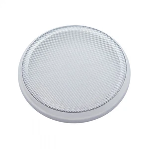 Pair of Peterbilt 7 1/4" Round Chrome Speaker Cover - Snap On - Picture 1 of 1