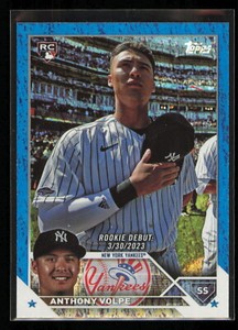 2023 Topps Update #US77 Anthony Volpe Blue /999 NM - MT