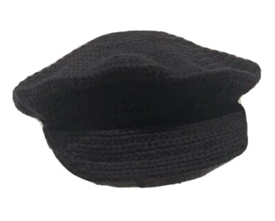 Gorra boina tejida GAP para niña 100 % algodón negra talla única - usada Foto 1 de 4