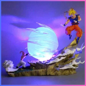 Figurine Scenary Combat Dragon Ball Z Sangoku Vs Majin Buu 22cm - Picture 1 of 24