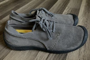 Keen Howser Suede Gray Oxford Shoes Lace-Up Shoes Sneakers Men’s Size 13 EUC - Picture 1 of 14