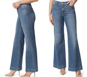 Jessica Simpson Women's True Love Trouser Wide Leg Jeans Size 12/31 - Picture 1 of 4