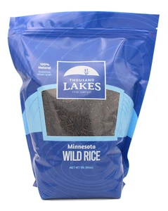 Thousand Lakes Minnesota Grown Wild Rice - Bulk - 5 pounds | 100% All Natural - Picture 1 of 8