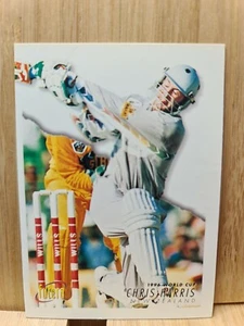 CHRIS HARRIS🏆#29 Futera World Cup NEW ZEALAND Cricket Card🏆FREE POST - Picture 1 of 2