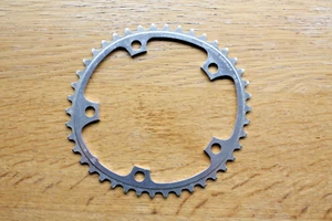 Vtg Shimano Biopace 42t 130mm BCD Lightweight Aluminum Chainring Road MTB Gravel - Picture 1 of 4