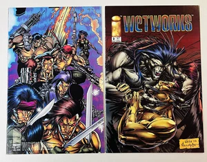 Wetworks #2 Variant Covers ~ 1994 Image Comics VF/NM - Picture 1 of 2