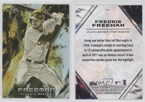 2018 Topps Fire Gold Minted Freddie Freeman #151