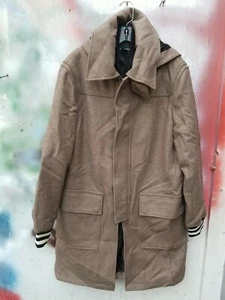 Club Monaco Men's PATRIK VARSITY Wool Jacket Coat Overcoat MEDIUM - Picture 1 of 8