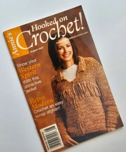 Annie's Hooked On Crochet Patterns Magazine August 2007 9 Crochet Designs 148 - Picture 1 of 12