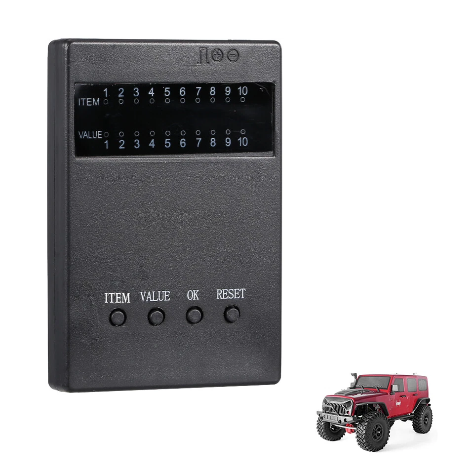 Scheda di programma ESC brushless 1/10 programmatore auto per appassionati di hobby, OCDAY, GOOLRC - Immagine 1 di 4