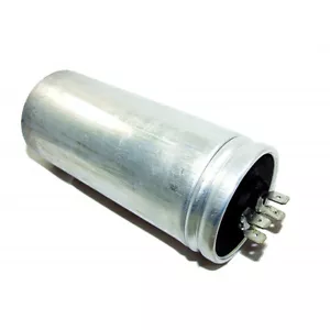 POOL PUMP - METAL ROUND RUN CAPACITOR 40µF / 40UF 400-500V 4 TERMINALS - Bild 1 von 1