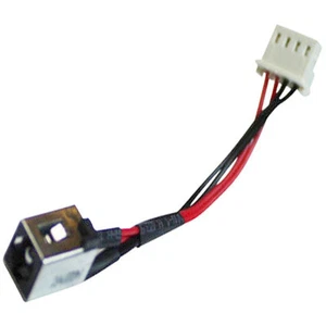 DC AC JACK POWER CABLE HARNESS SOCKET FOR TOSHIBA C845-SP4265FM C845-SP4266KM - Picture 1 of 1